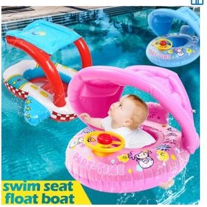 Baby Swim Float with Sunshade